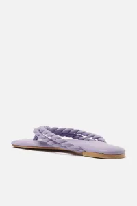 Trendyol Lilac Flat Toe Women's Flip-Flops Slippers