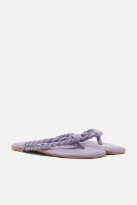 Trendyol Lilac Flat Toe Women's Flip-Flops Slippers