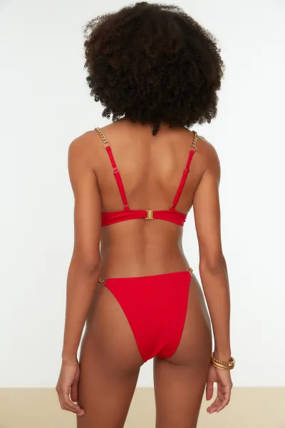 Bikiny spodný diel Trendyol Chain detailed