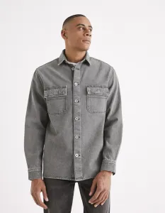 Celio Denim Shirt Battery - Mens