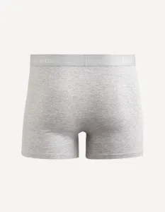 Svetlošedé pánske boxerky Celio Binormal