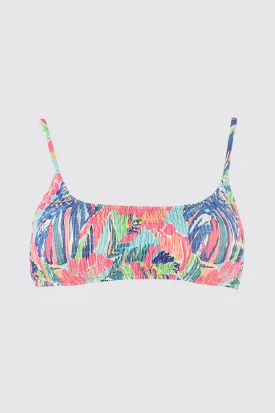 Trendyol kvetinový vzor Gippes Bikini Top