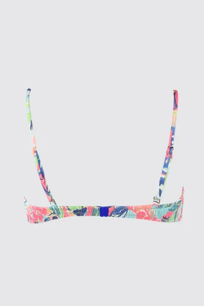 Trendyol kvetinový vzor Gippes Bikini Top