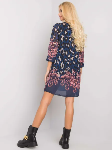 Dress-TW-SK-BI-2667-2.92P-navy blue