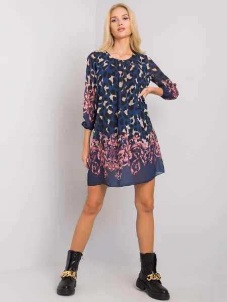 Dress-TW-SK-BI-2667-2.92P-navy blue