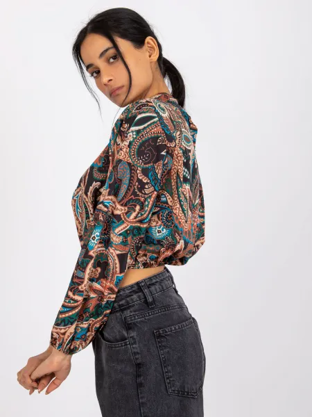Blouse-DHJ-BZ-15170.39-black-beige
