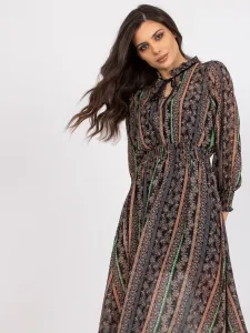Dress-DHJ-SK-15177-1.04P-black-beige