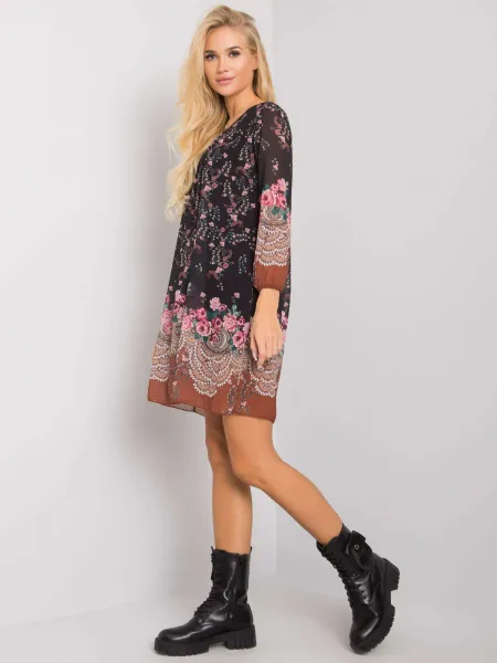 Dress-TW-SK-BI-2667-1.72P-black-beige