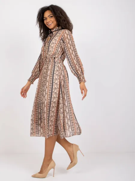Dress-DHJ-SK-15177-1.04P-dark beige