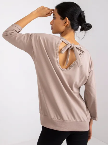 Blouse-RV-BZ-7550.58-dark beige