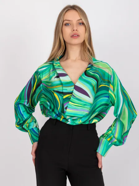 Blouse-DHJ-BZ-15201.30-green