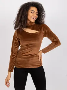 Blouse-DHJ-BZ-6561.09P-brown