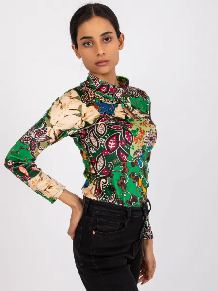 Blouse-DHJ-BZ-6291-1.77P-green