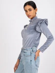 Blouse-DHJ-BZ-6533A.44P-grey