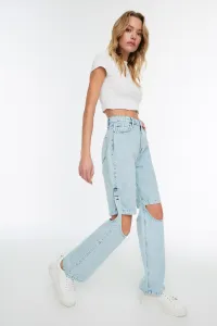 Dámske džínsy Trendyol High Waist