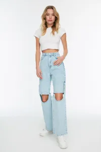 Dámske džínsy Trendyol High Waist