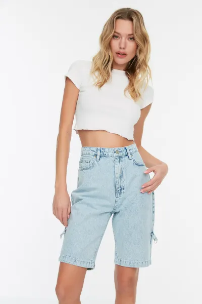 Dámske džínsy Trendyol High Waist