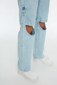 Dámske džínsy Trendyol High Waist