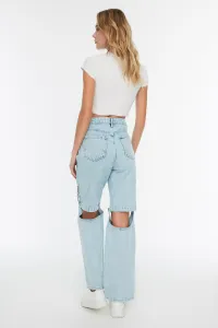 Dámske džínsy Trendyol High Waist