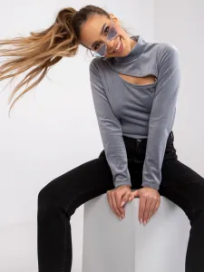 Blouse-DHJ-BZ-6561.09P-grey