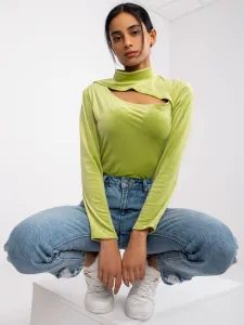 Blouse-DHJ-BZ-6561.09P-lime green