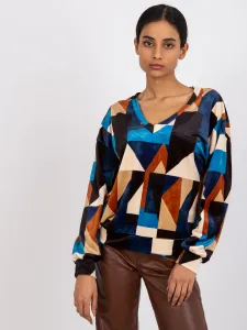 Blouse-DHJ-BZ-6550.74P-navy blue