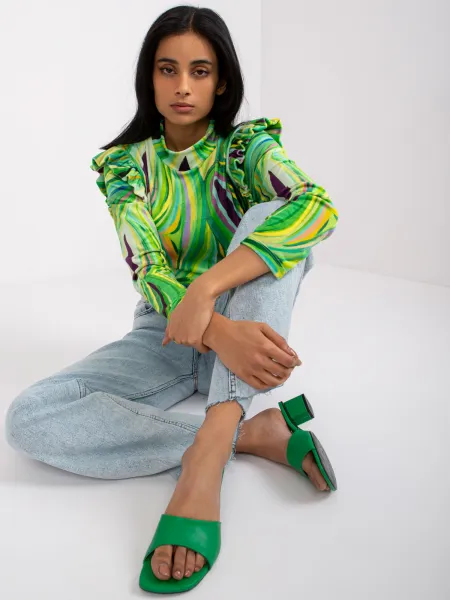 Blouse-DHJ-BZ-6533C.90-light green