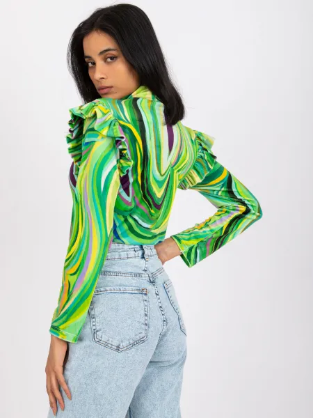 Blouse-DHJ-BZ-6533C.90-light green