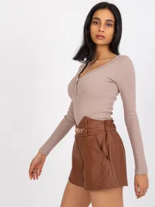 Shorts-DHJ-SN-5060.66P-brown
