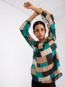 Blouse-DHJ-BZ-8643.38P-dark green