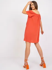 Dress-D73761M30145G-dark orange