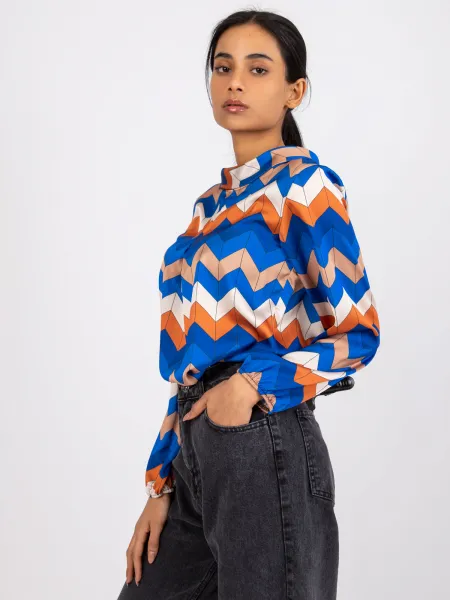 Blouse-DHJ-BZ-12311.49P-dark blue