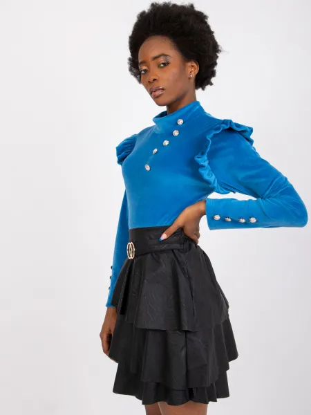 Blouse-DHJ-BZ-6533A.44P-dark blue