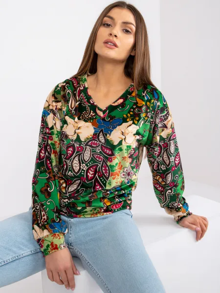 Blouse-DHJ-BZ-6033-2.46P-green