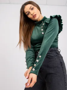 Blouse-DHJ-BZ-6533A.44P-dark green