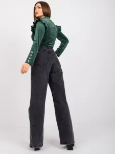 Blouse-DHJ-BZ-6533A.44P-dark green