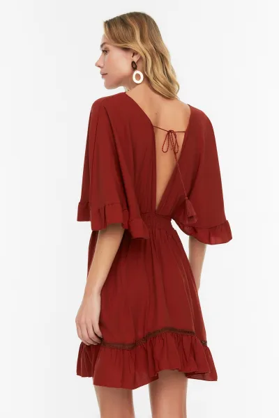 Dámske šaty Trendyol Ruffled