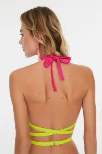 Trendyol bikiny top s čiernou mašľou