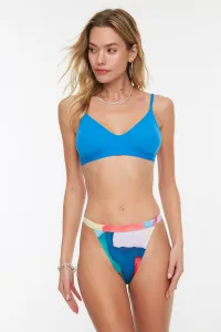 Trendyol Watercolor Effect Bikini Bottoms