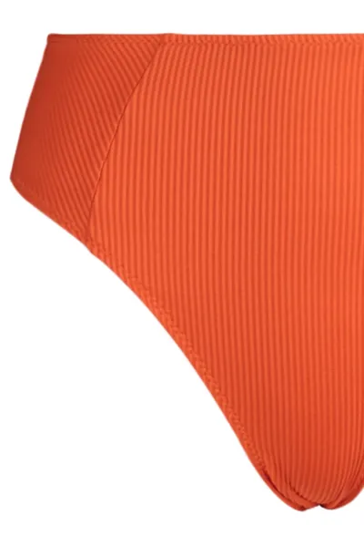 Trendyol Red High Waist Bikini Bottoms
