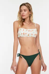 Trendyol Green Bikini Bottoms With Tie Detail