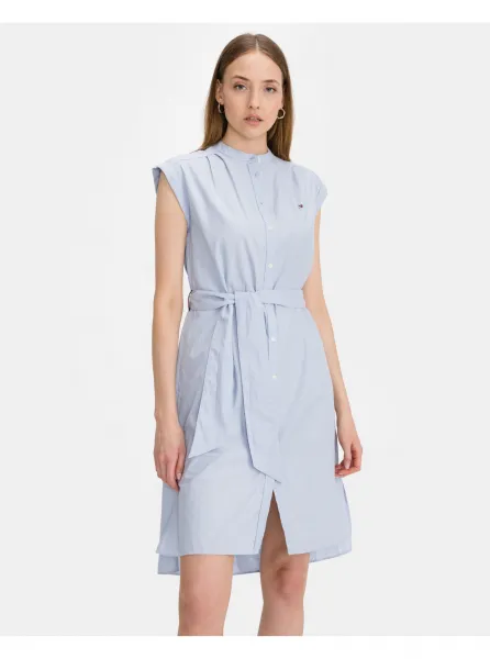Oxfordské šaty Tommy Hilfiger - ženy