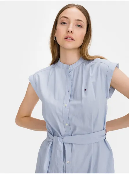 Oxfordské šaty Tommy Hilfiger - ženy