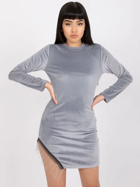 Dress-DHJ-SK-6509.82P-grey