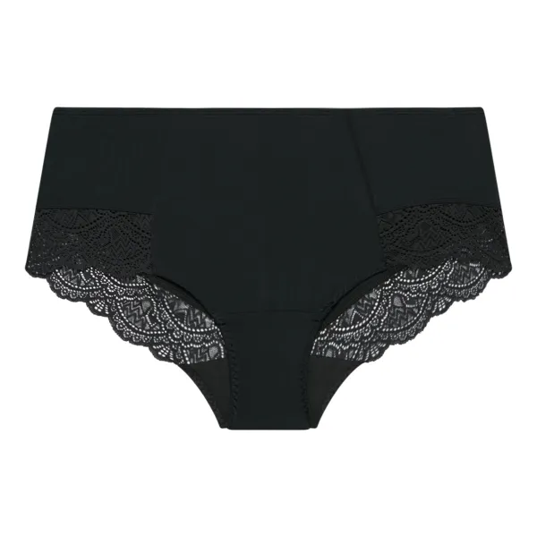 ECODIM LACE CULOTTE - Dámske nohavičky s čipkou - čierna