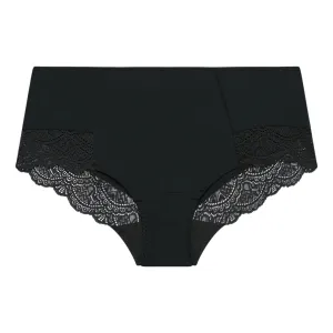 ECODIM LACE CULOTTE - Dámske nohavičky s čipkou - čierna