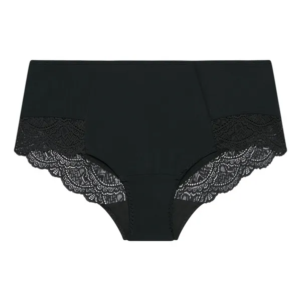 ECODIM LACE CULOTTE - Dámske nohavičky s čipkou - čierna