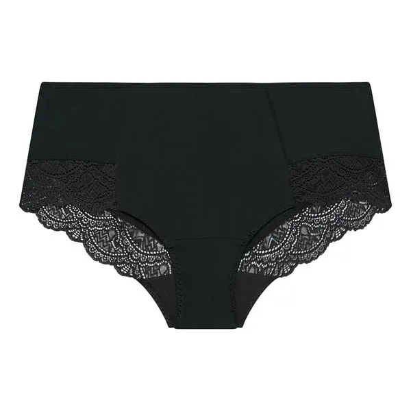 ECODIM LACE CULOTTE - Dámske nohavičky s čipkou - čierna