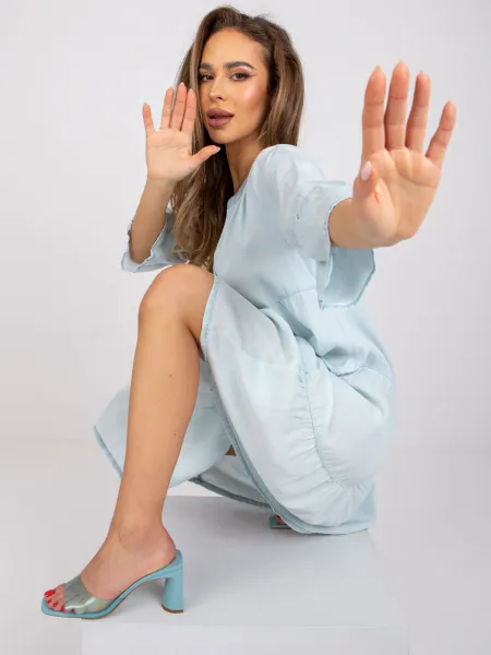 Dress-D74501M30214L155-light blue