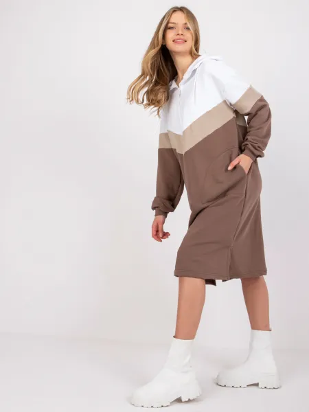 Dress-RV-SK-7462.00-white-brown